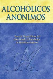 Portada de Alcohólicos Anónimos, el Libro Grande